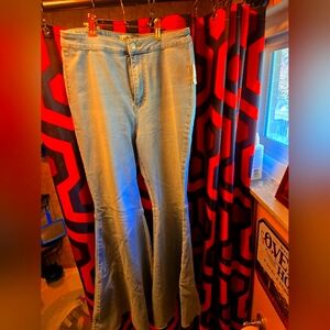 Free people high rise flare